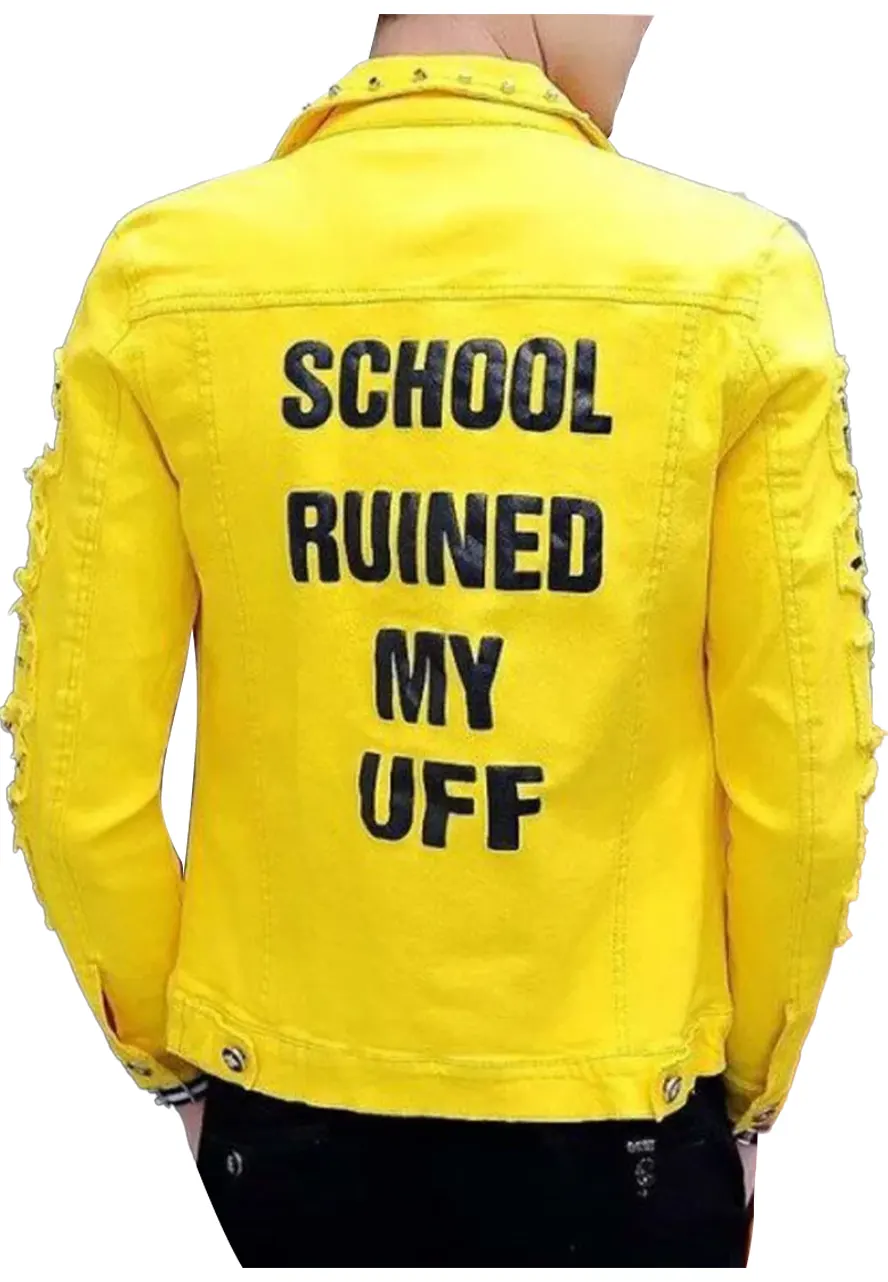mens street we ar school ruin ed my uff jack et